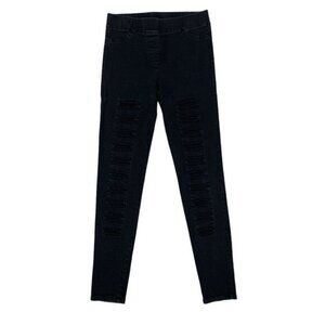 Umgee Women Medium Black Skinny‎ Jeggings Stretch Pull On Casual